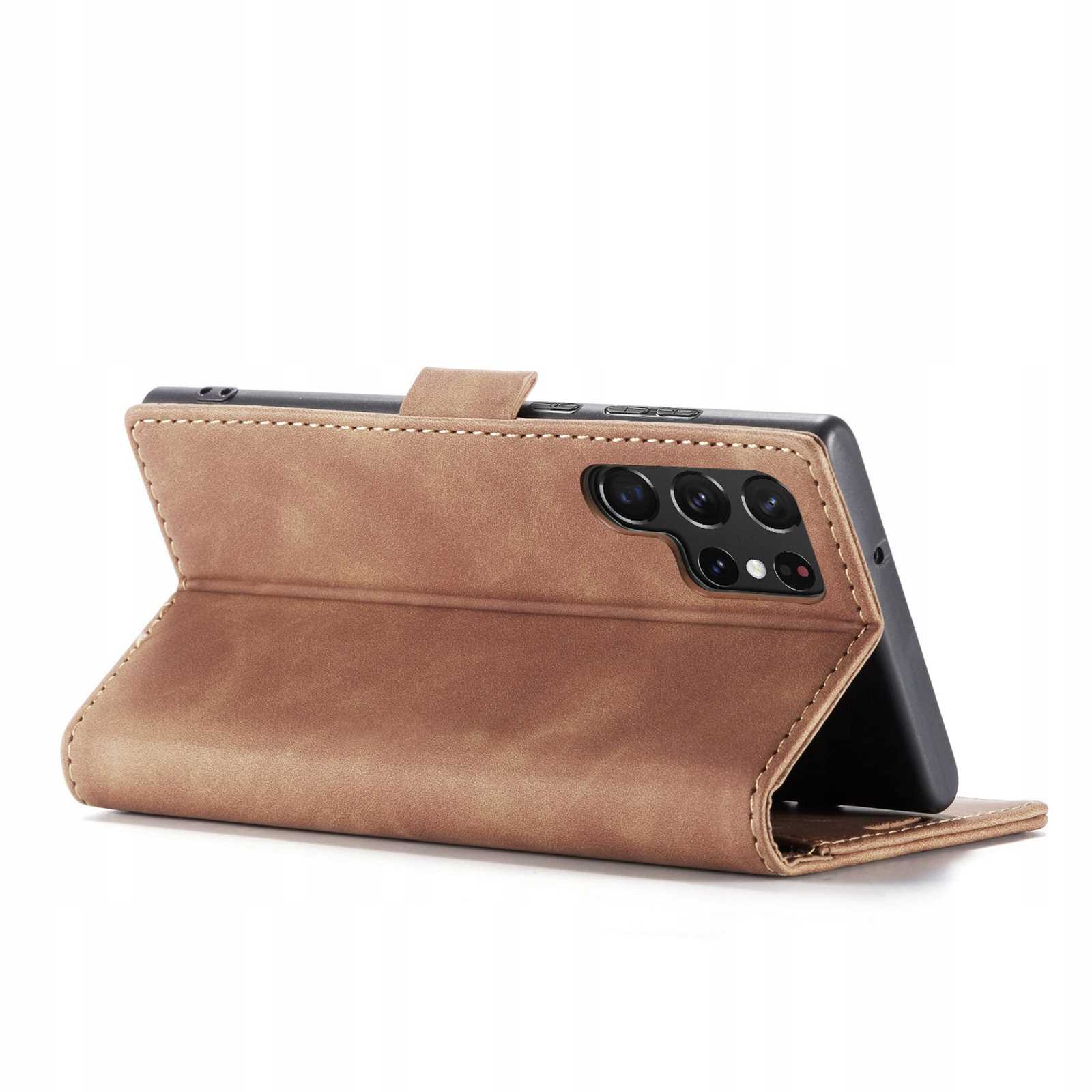 Spacecase Wallet Galaxy S22 Ultra Light Brown