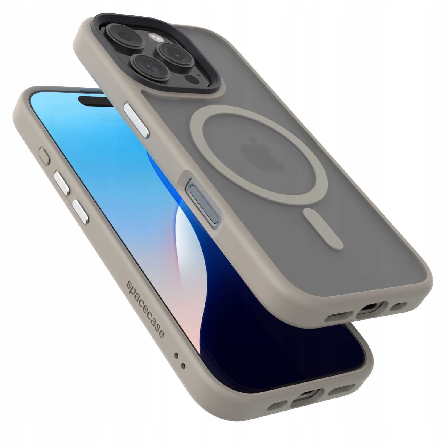 Spacecase Hybrid Mag Iphone 16 Pro Desert Titanium