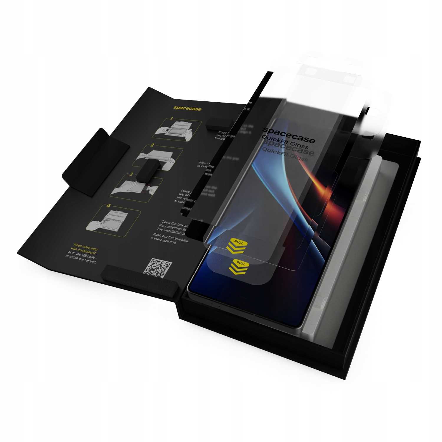 Spacecase QuickFit Glass Galaxy S25 Ultra