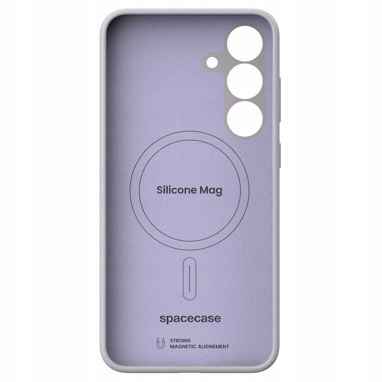 Spacecase Silicone Mag Galaxy S25+ Light Purple