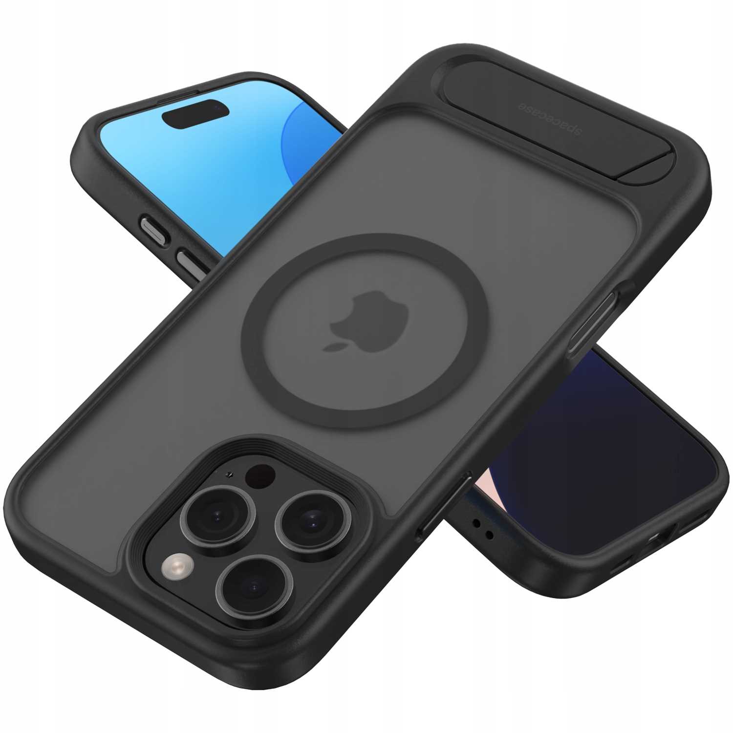 Spacecase Stand Pro Mag iPhone 16 Pro Max black