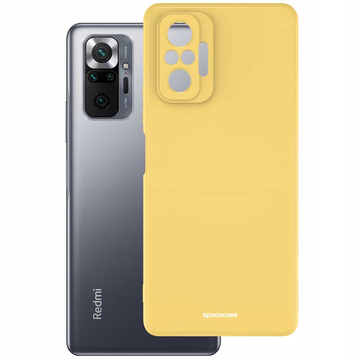 Spacecase Silicone Case Redmi Note 10 Pro Yellow