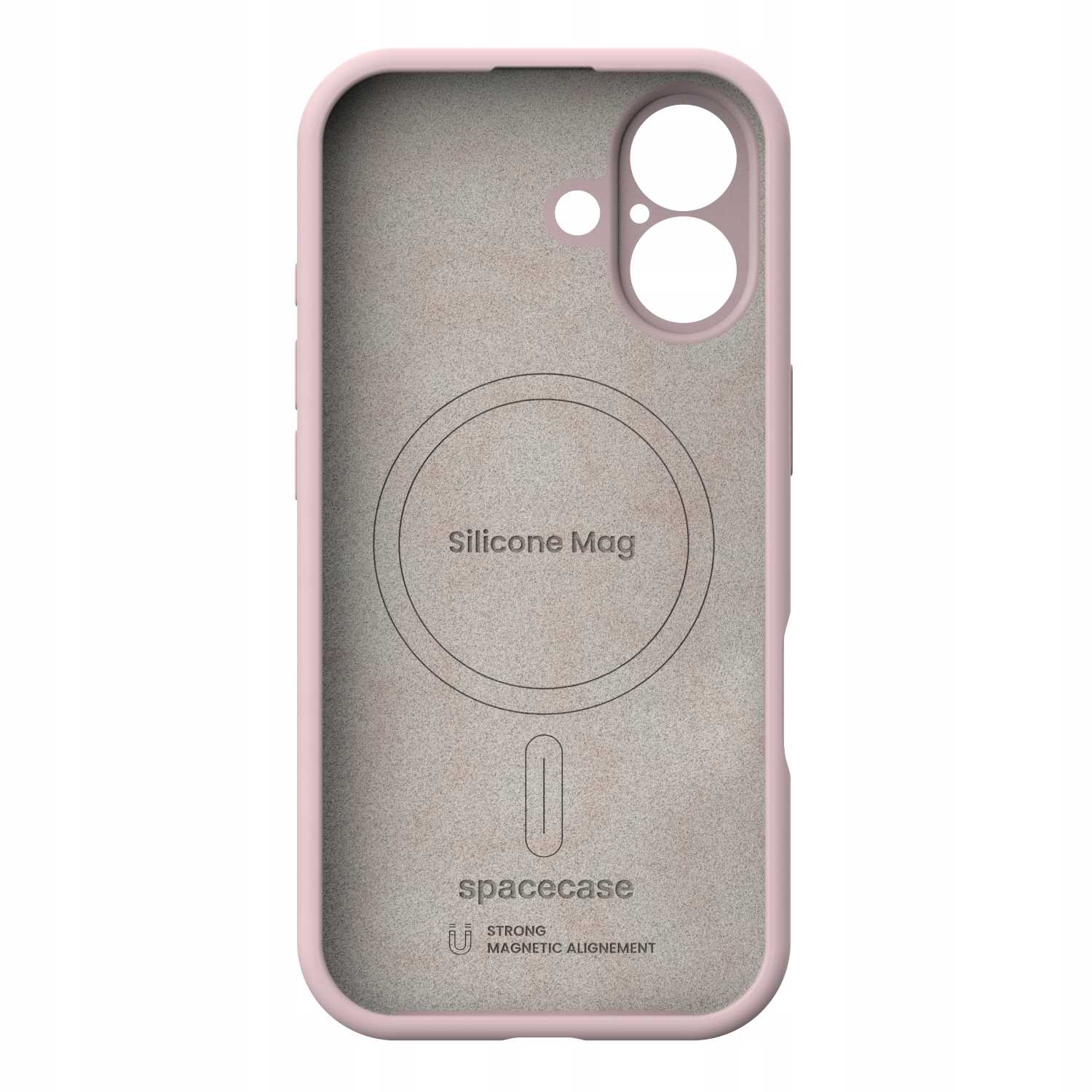 Spacecase Silicone Mag Iphone 17 Baby Pink