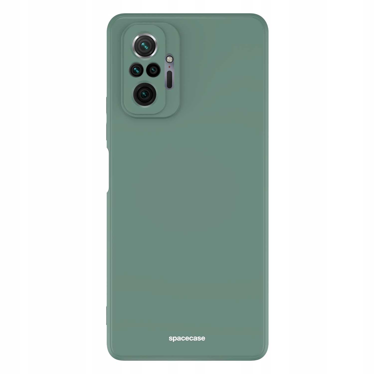 Spacecase Silicone Case Redmi Note 10 Pro dark green