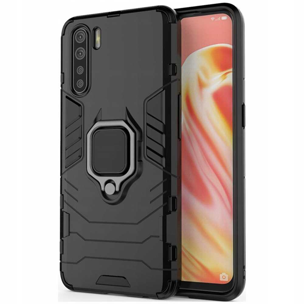 Spacecase X-Ring Oppo Reno 3 Czarny