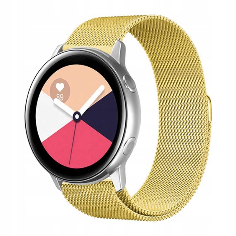 Spacecase Milanese 22mm gold