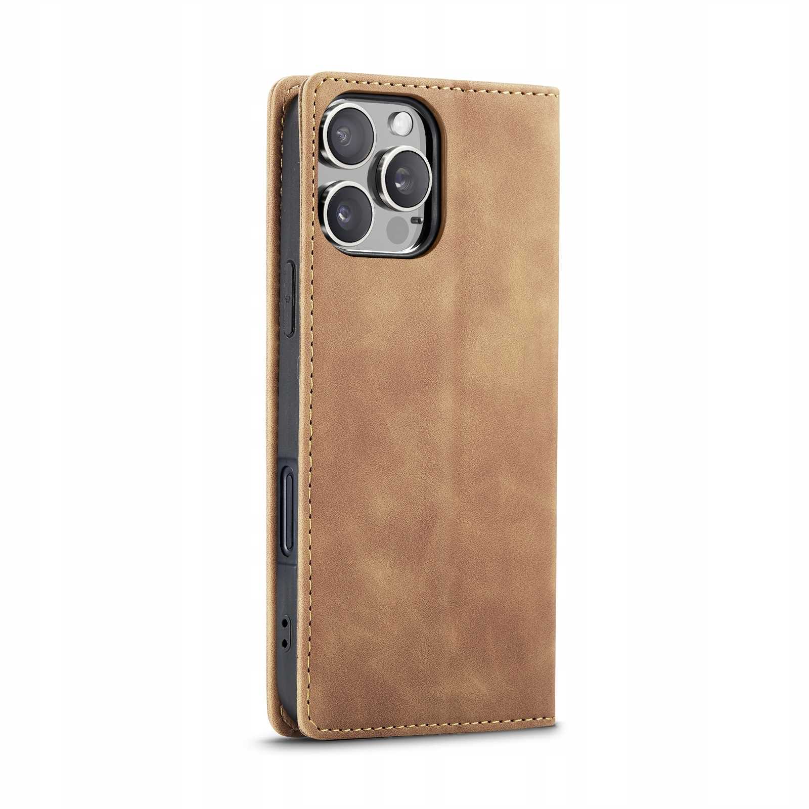 Spacecase Wallet iPhone 16 Pro light brown