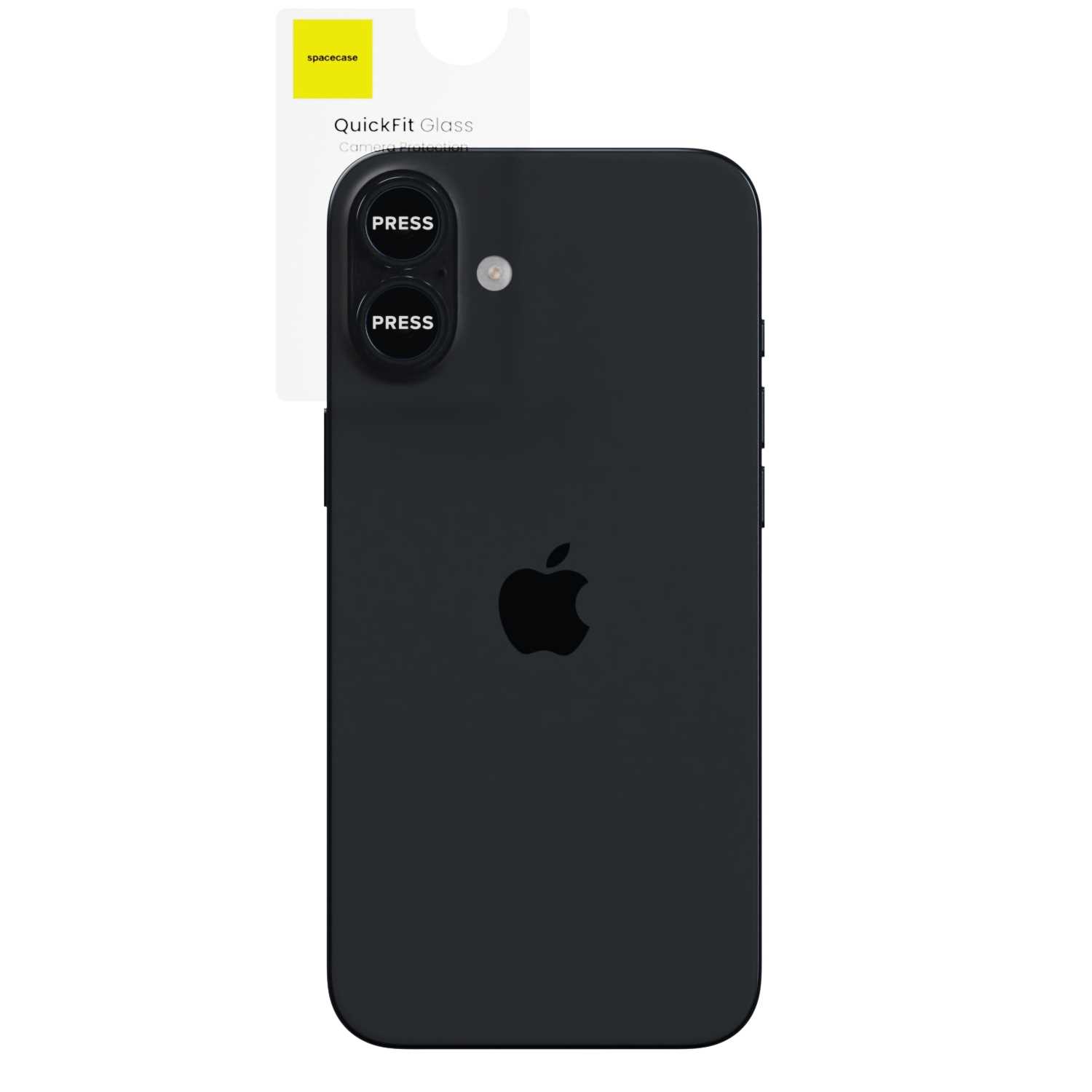 Spacecase QuickFit Camera iPhone 16/16 Plus black