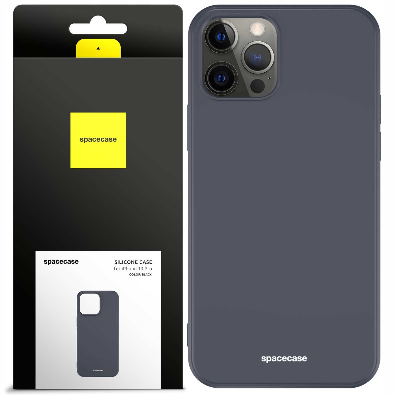 Spacecase Silicone Case Iphone 13 Pro Black