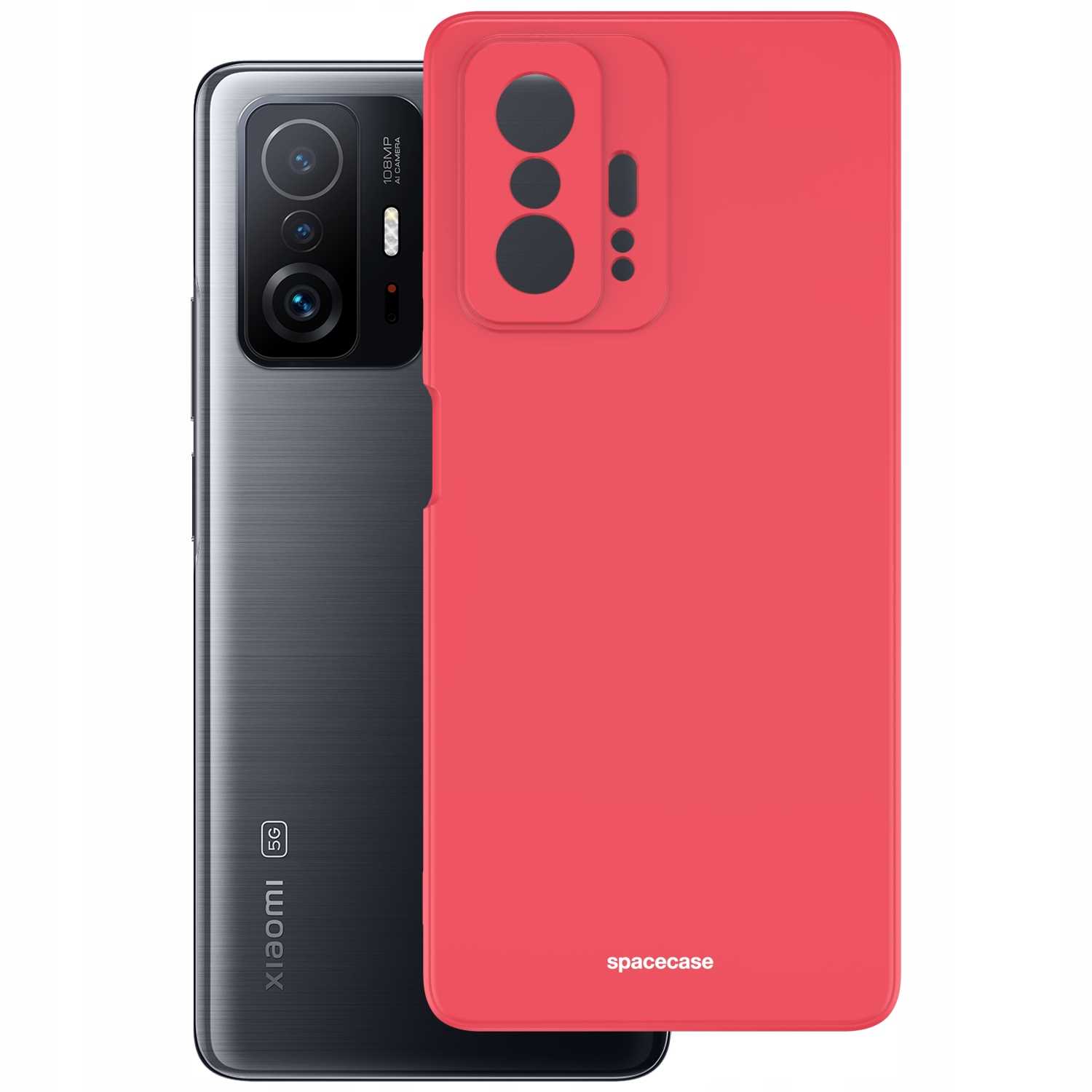Spacecase Silicone Case Xiaomi 11T/11T Pro Red