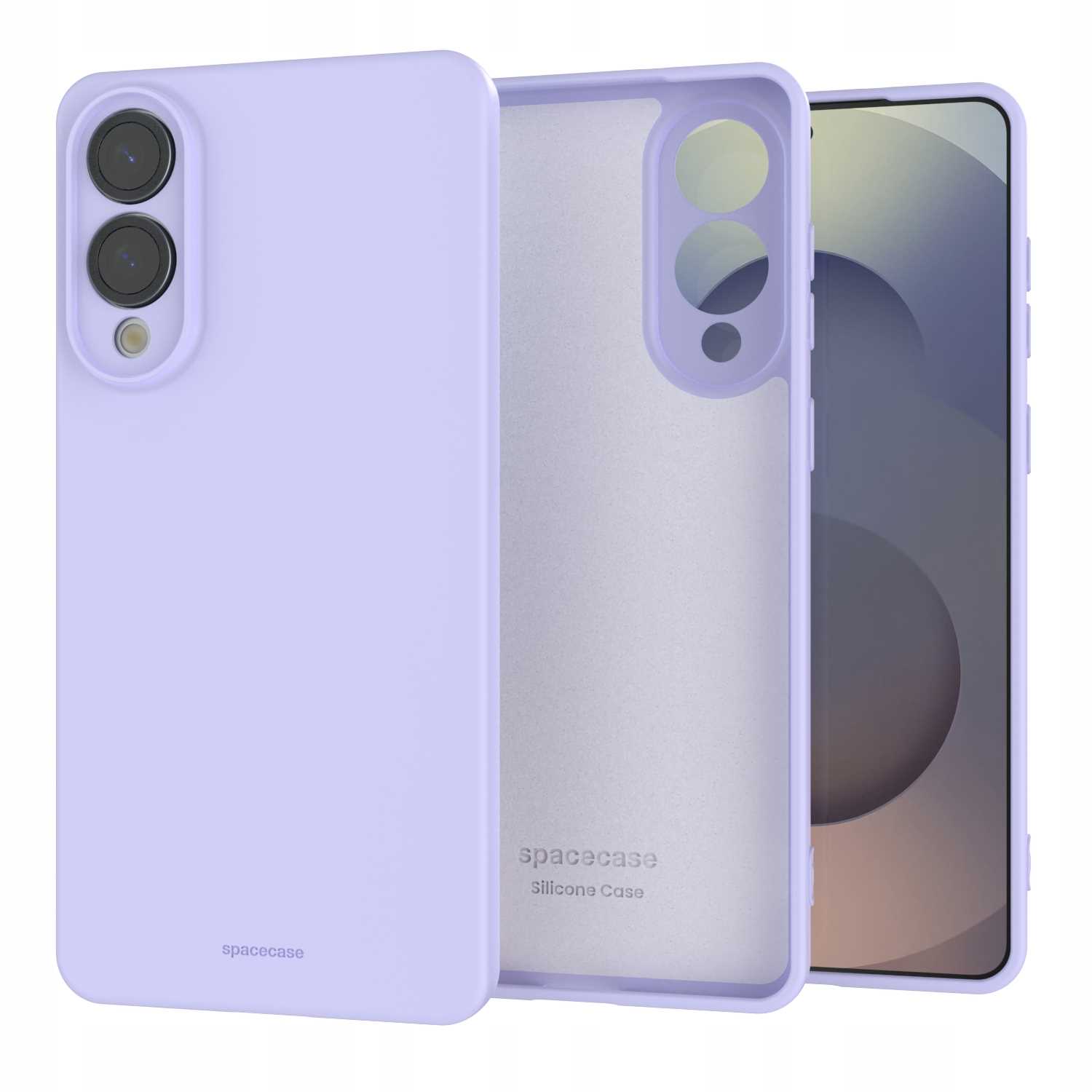 Spacecase Silicone Case 3.0 Galaxy S25 Edge light purple