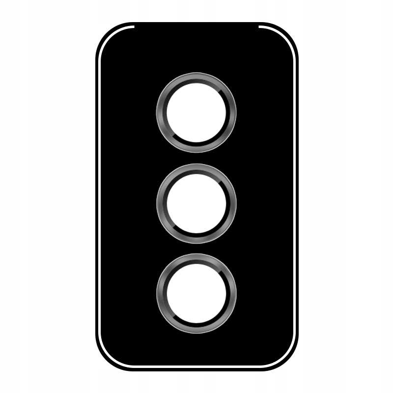 Spacecase Camera Ring Galaxy S23 Fe Black