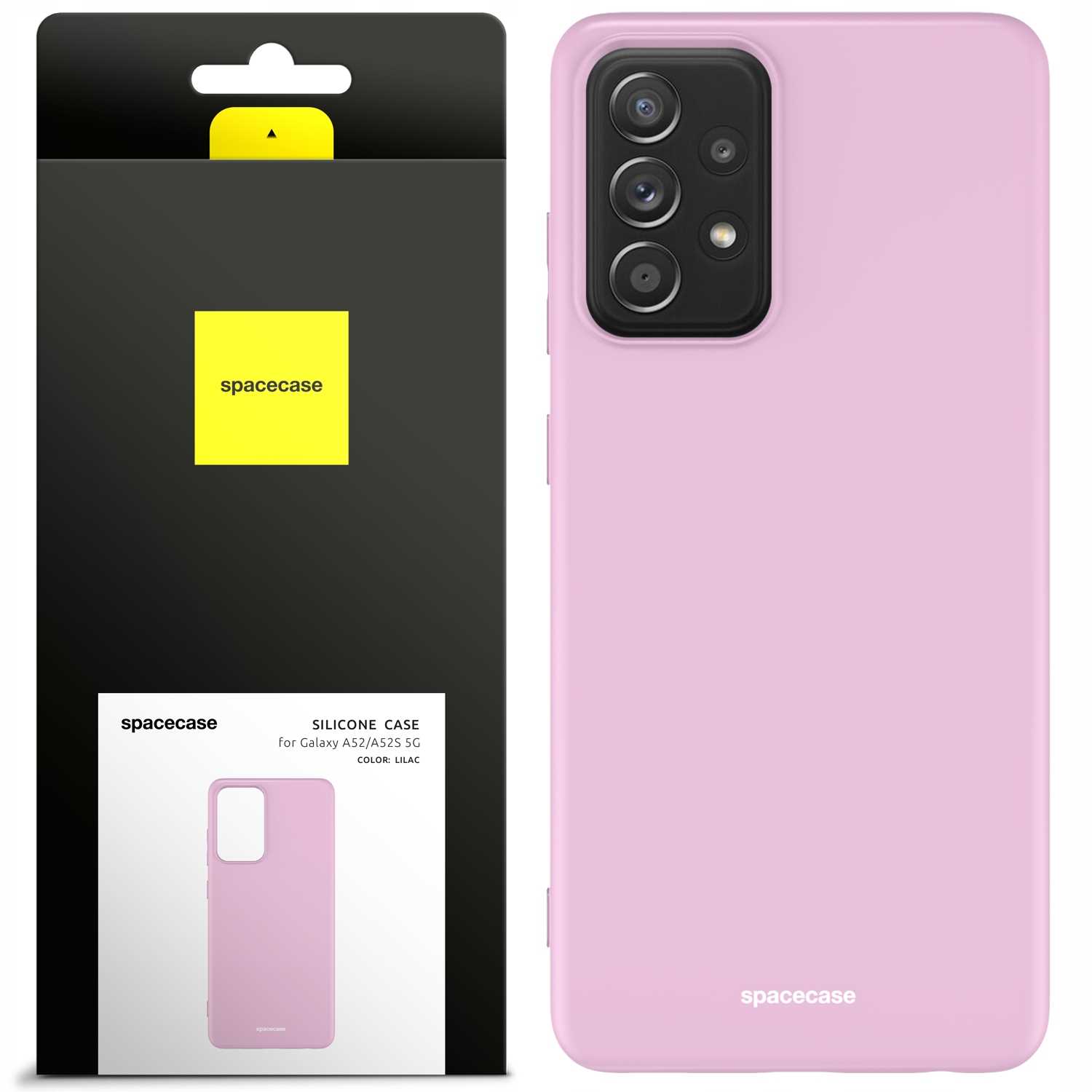 Spacecase Silicone Case Galaxy A52/A52S Lilac