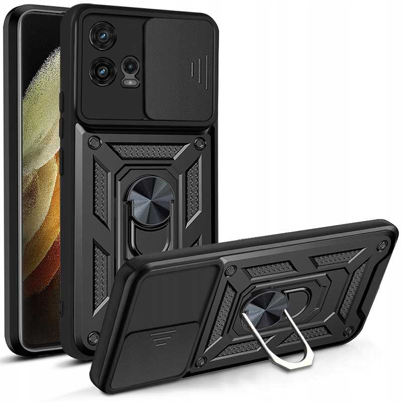 Spacecase Camring Motorola Moto G72 black