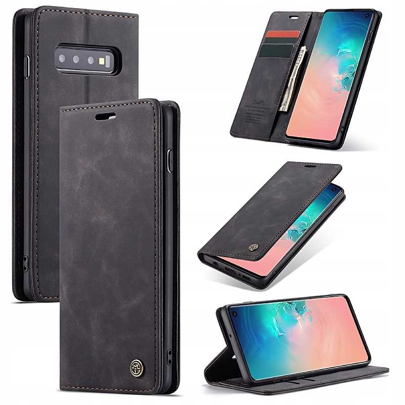 Spacecase Wallet Galaxy S10E Czarny