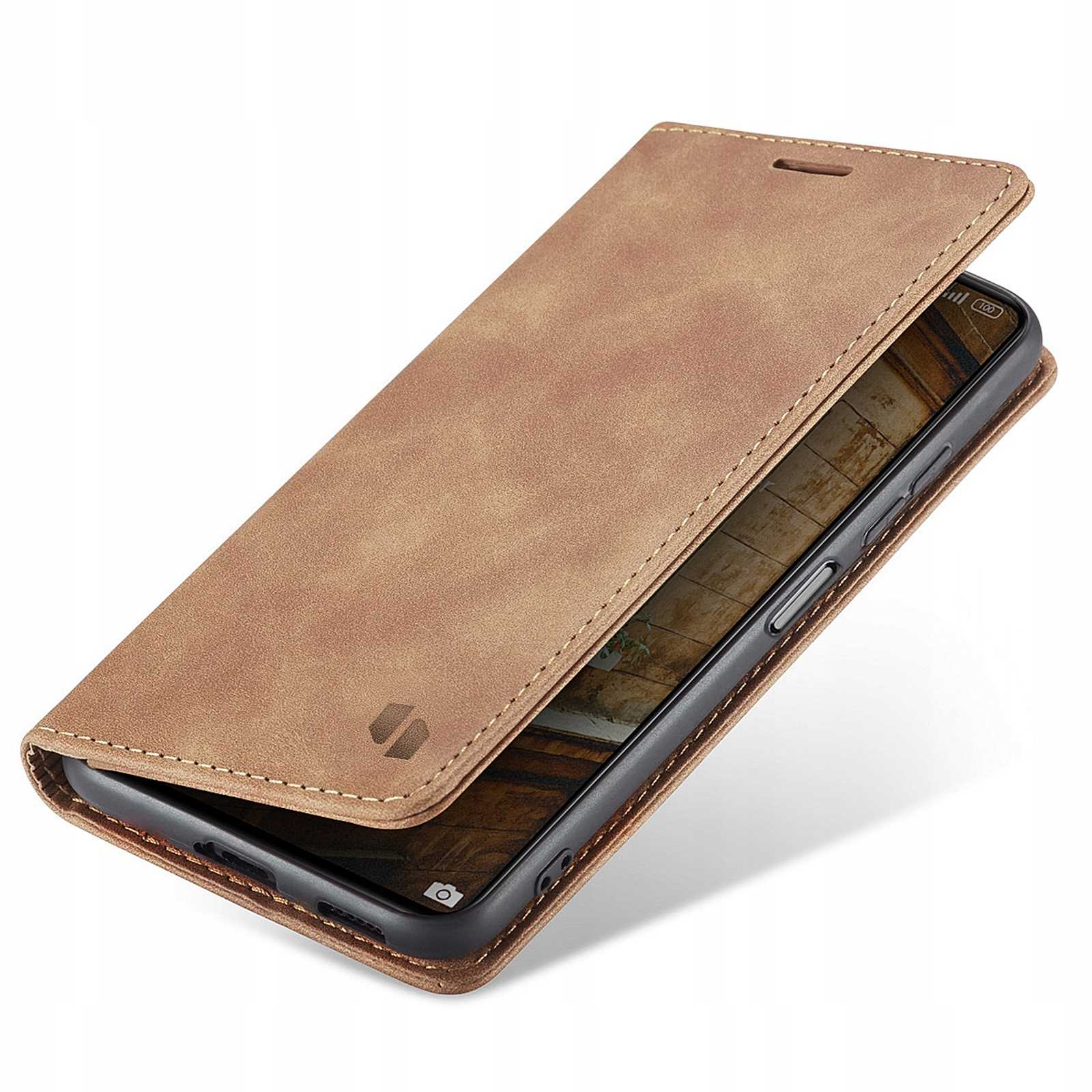 Spacecase Wallet Galaxy Note 10 Lite light brown
