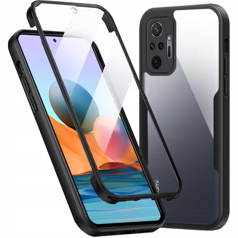 Spacecase Beetle 360 Redmi Note 10 Pro Czarny