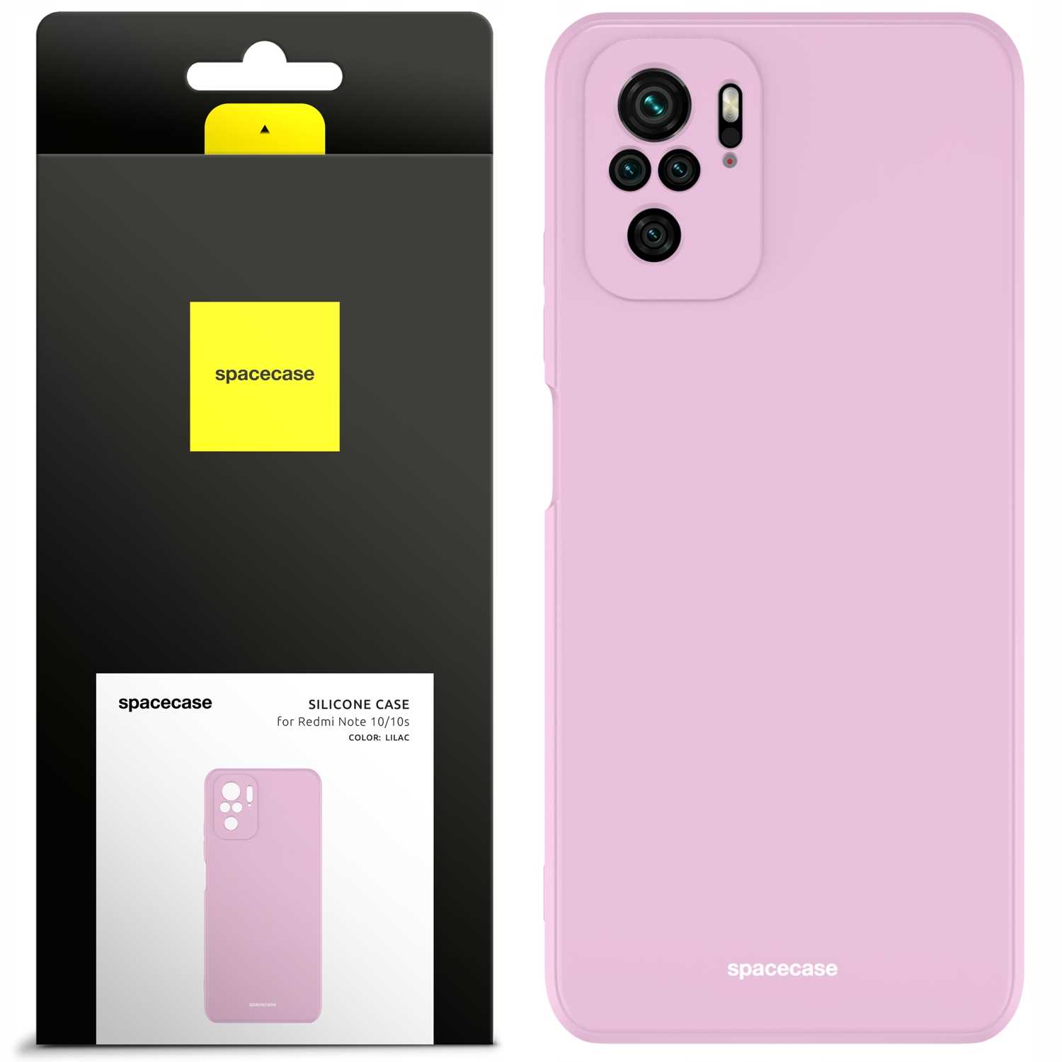 Spacecase Silicone Case Redmi Note 10/10S Lilac