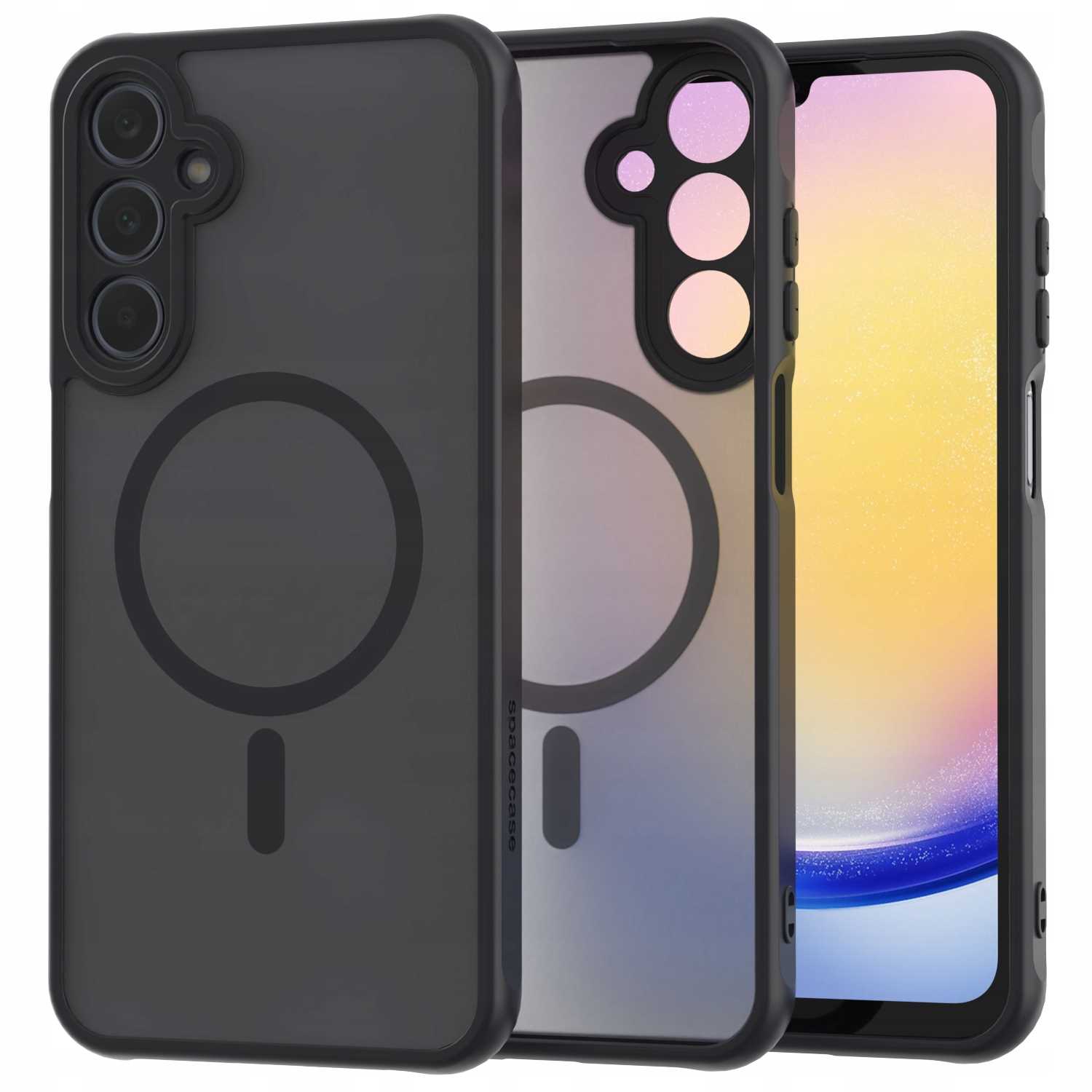 Spacecase Hybrid Mag Galaxy A25 5G black