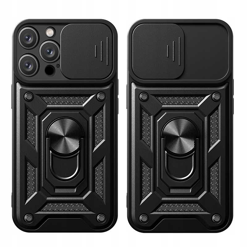 Spacecase Camring iPhone 15 Pro black