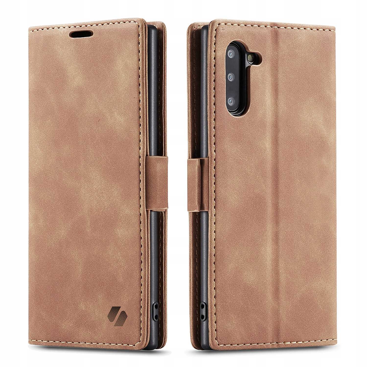 Spacecase Wallet Galaxy Note 10 light brown