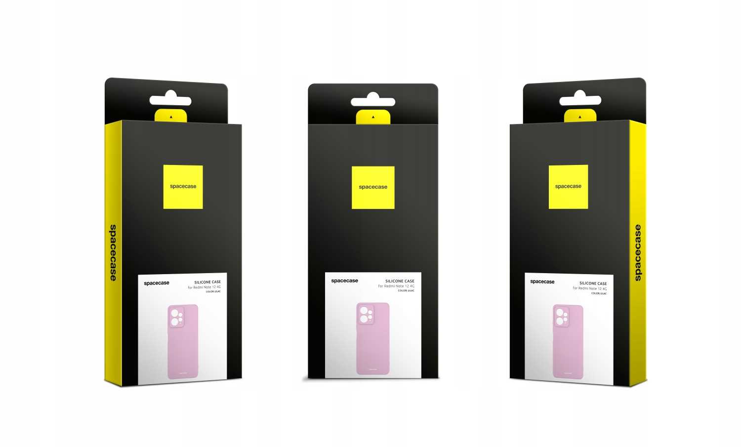 Spacecase Silicone Case Redmi Note 12 4G Lilac