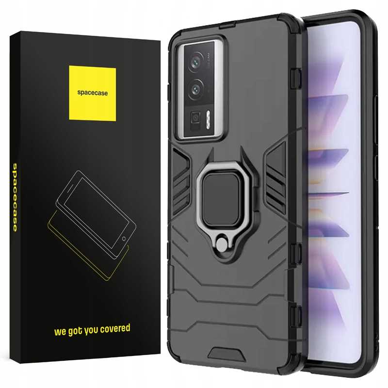 Spacecase X-Ring Poco F5 Pro black