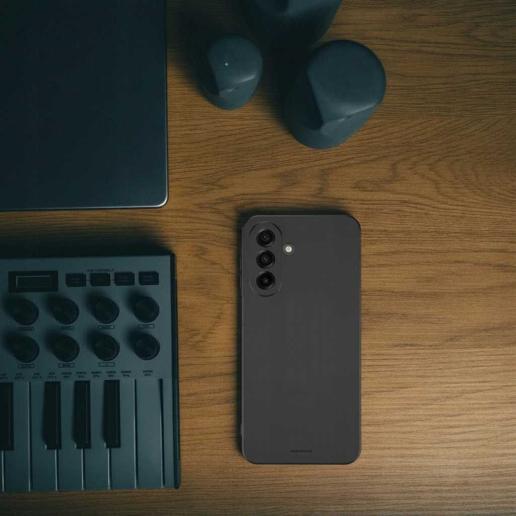 Spacecase Silicone Case 3.0 Galaxy A17 4G/5G Black