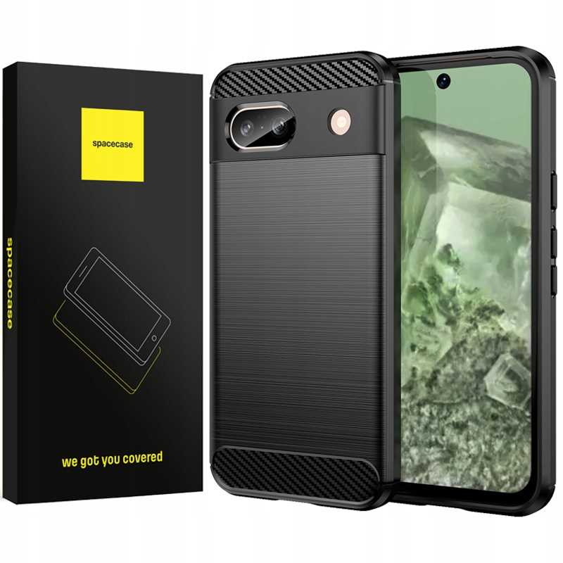 Spacecase Carbon Google Pixel 8A Black