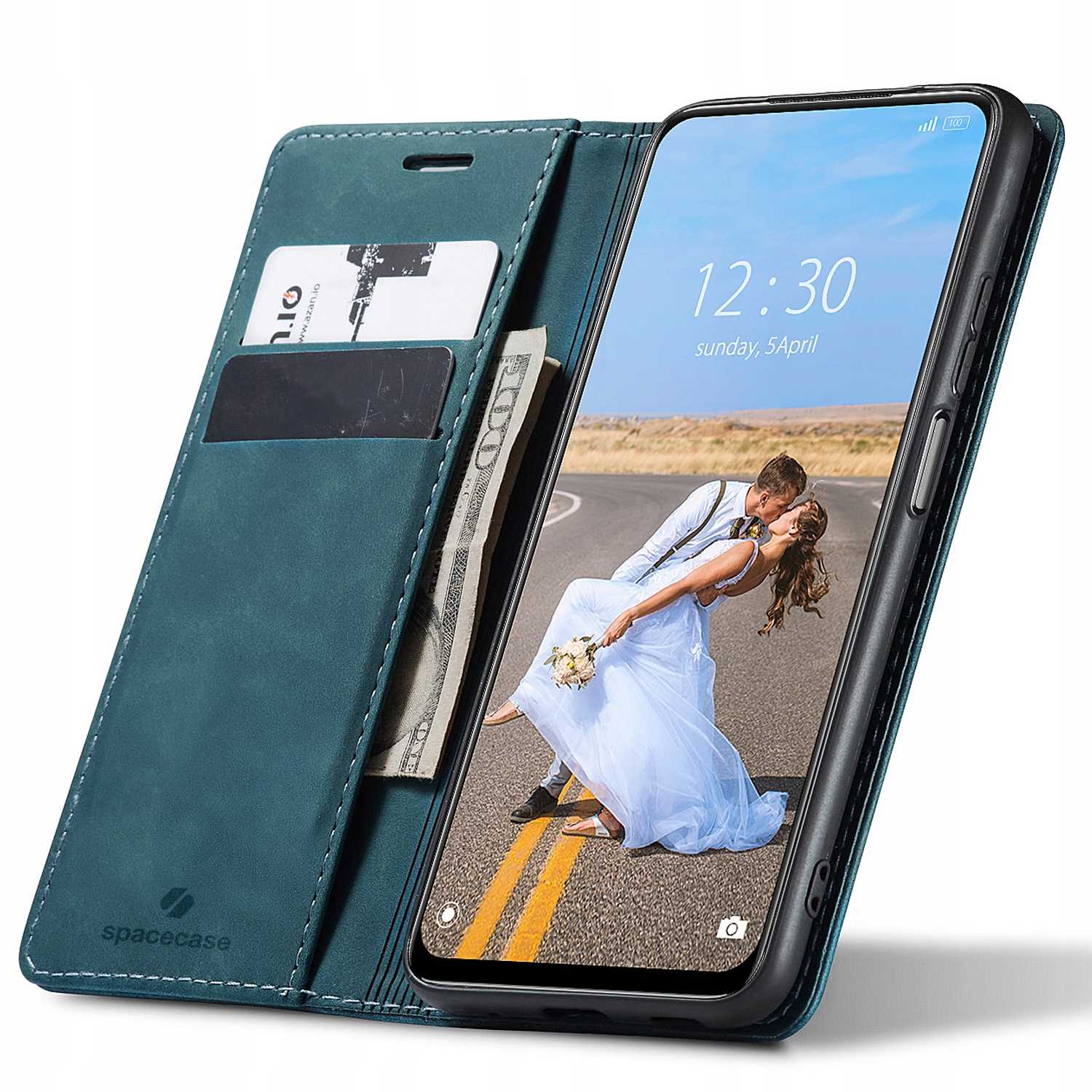 Spacecase Wallet Poco M3 Pro/Redmi Note 10 5G Blue