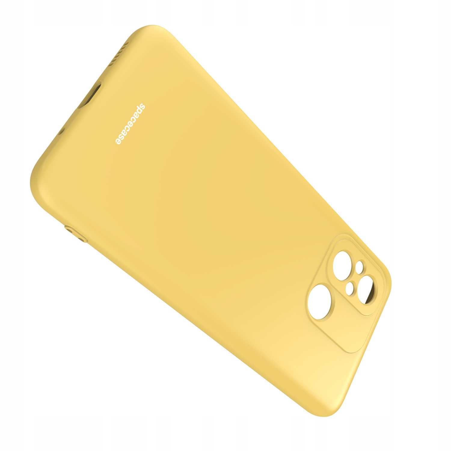 Spacecase Silicone Case Redmi Redmi 12C Yellow