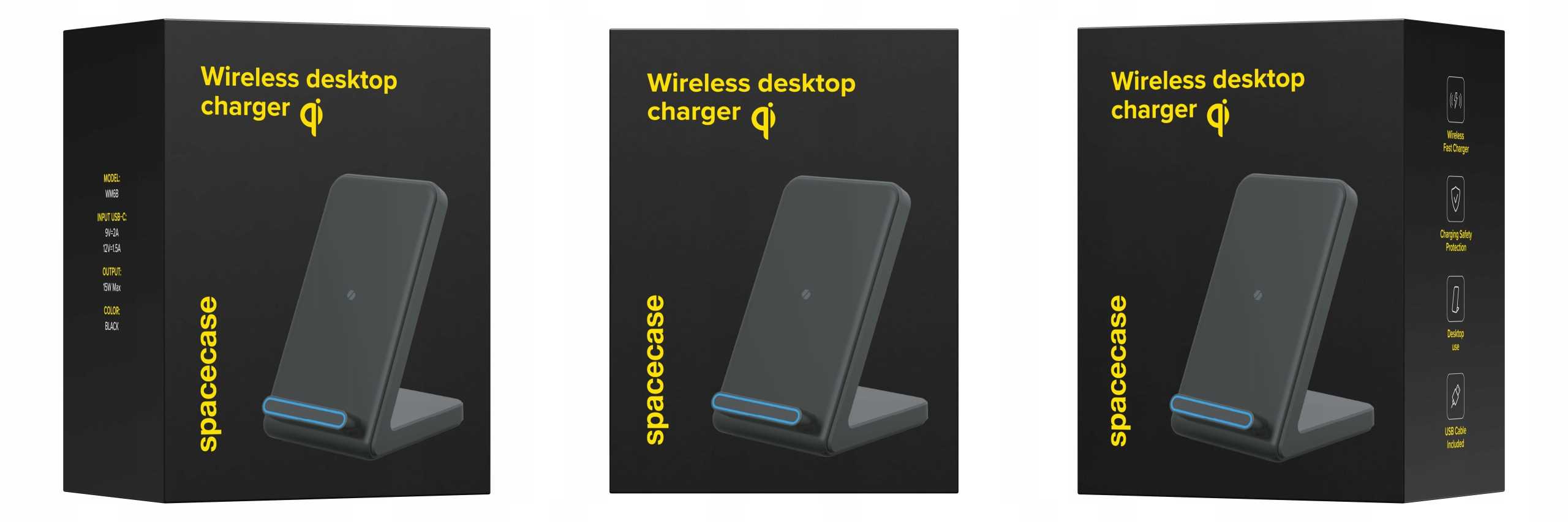 Spacecase Wireless Charger WM6B black
