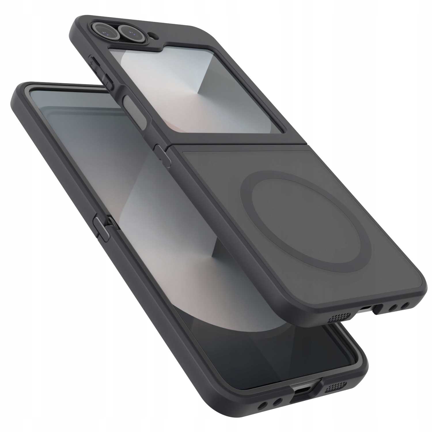 Spacecase Hybrid Mag Galaxy Z Flip 6 Black