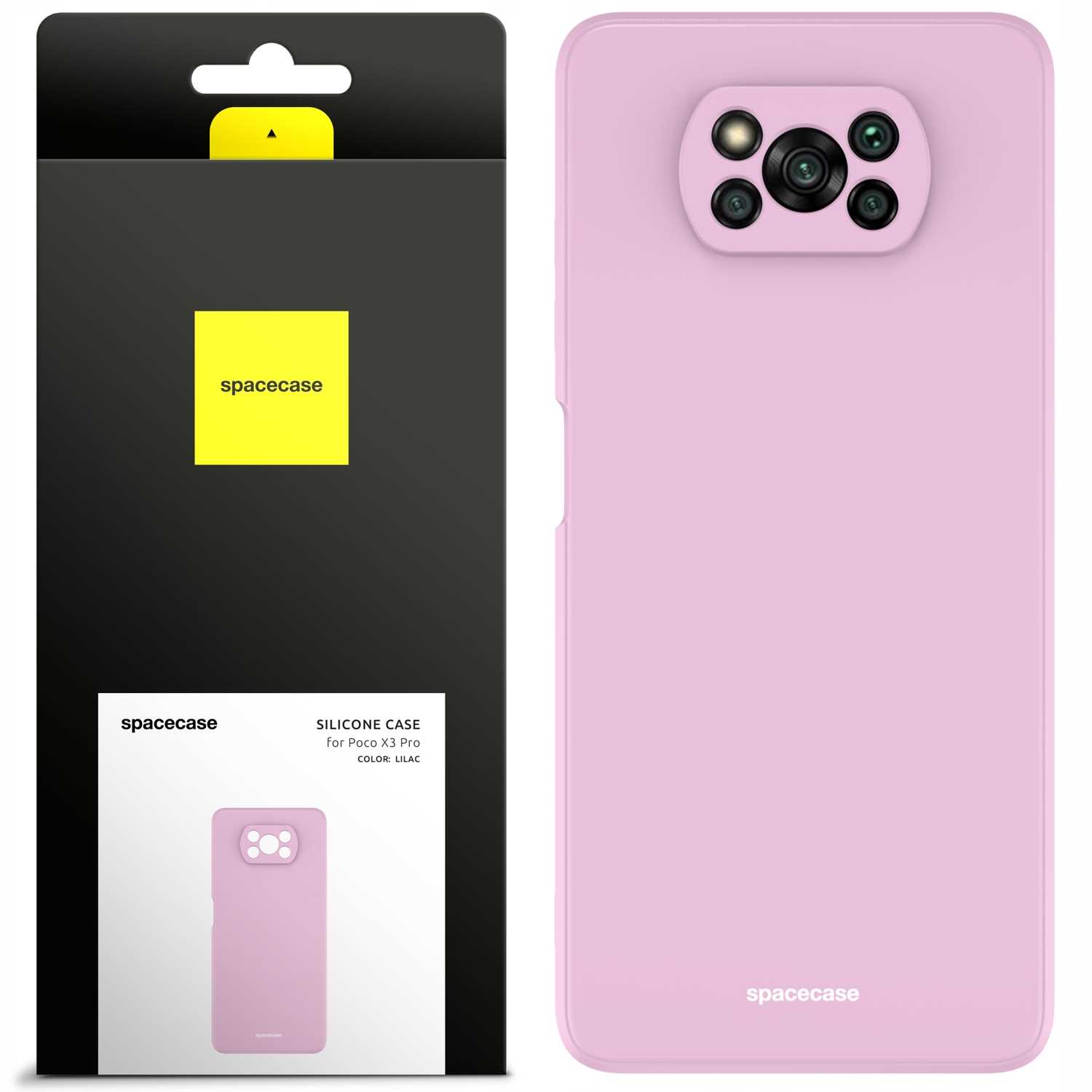 Spacecase Silicone Case Poco X3 Pro/Nfc Lilac