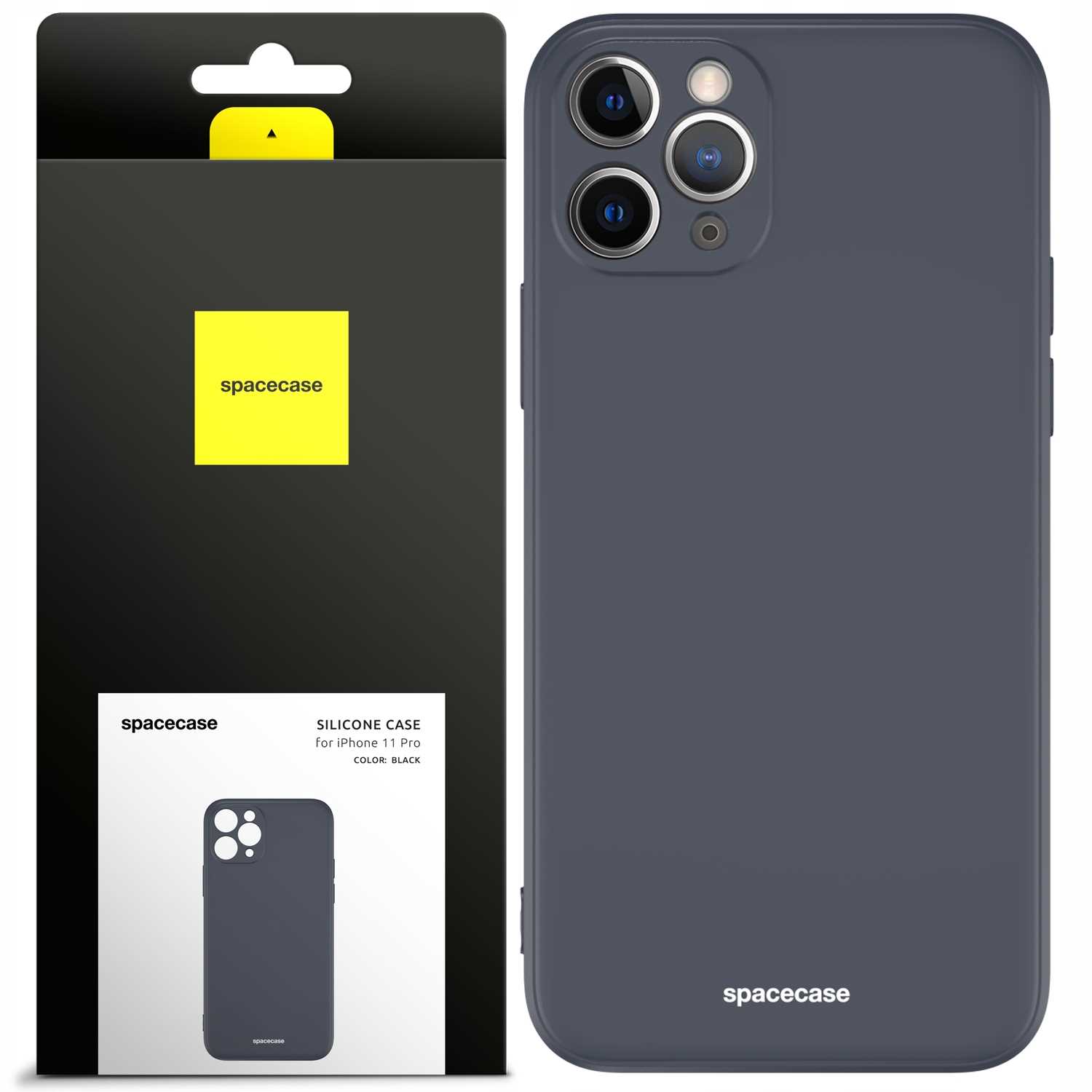 Spacecase Silicone Case Iphone 11 Pro Black