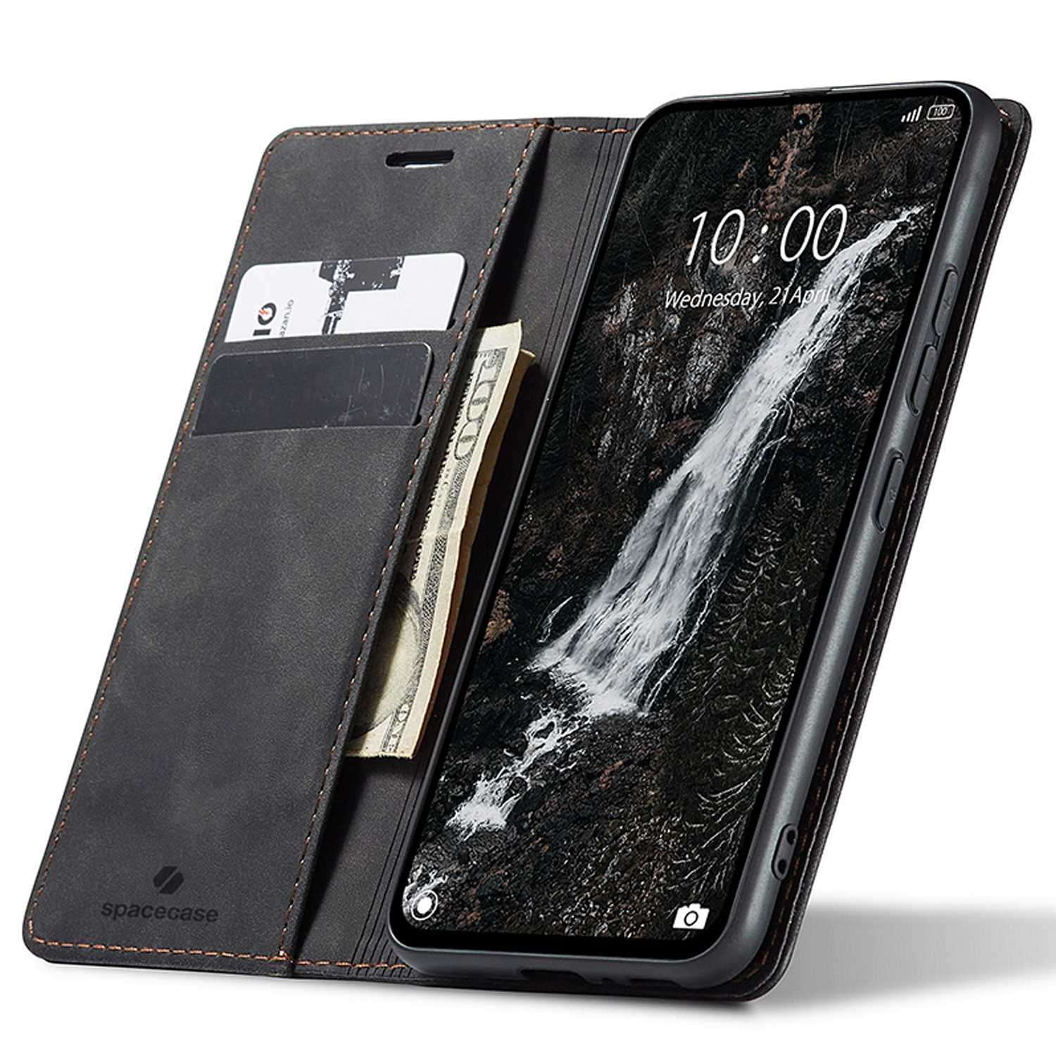 Spacecase Wallet Xiaomi Redmi Note 14 5G / Poco M7 Pro 5G Black