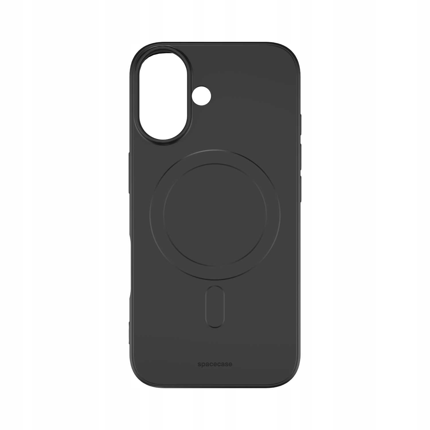 Spacecase Silicone Magnetic Case iPhone 16 black