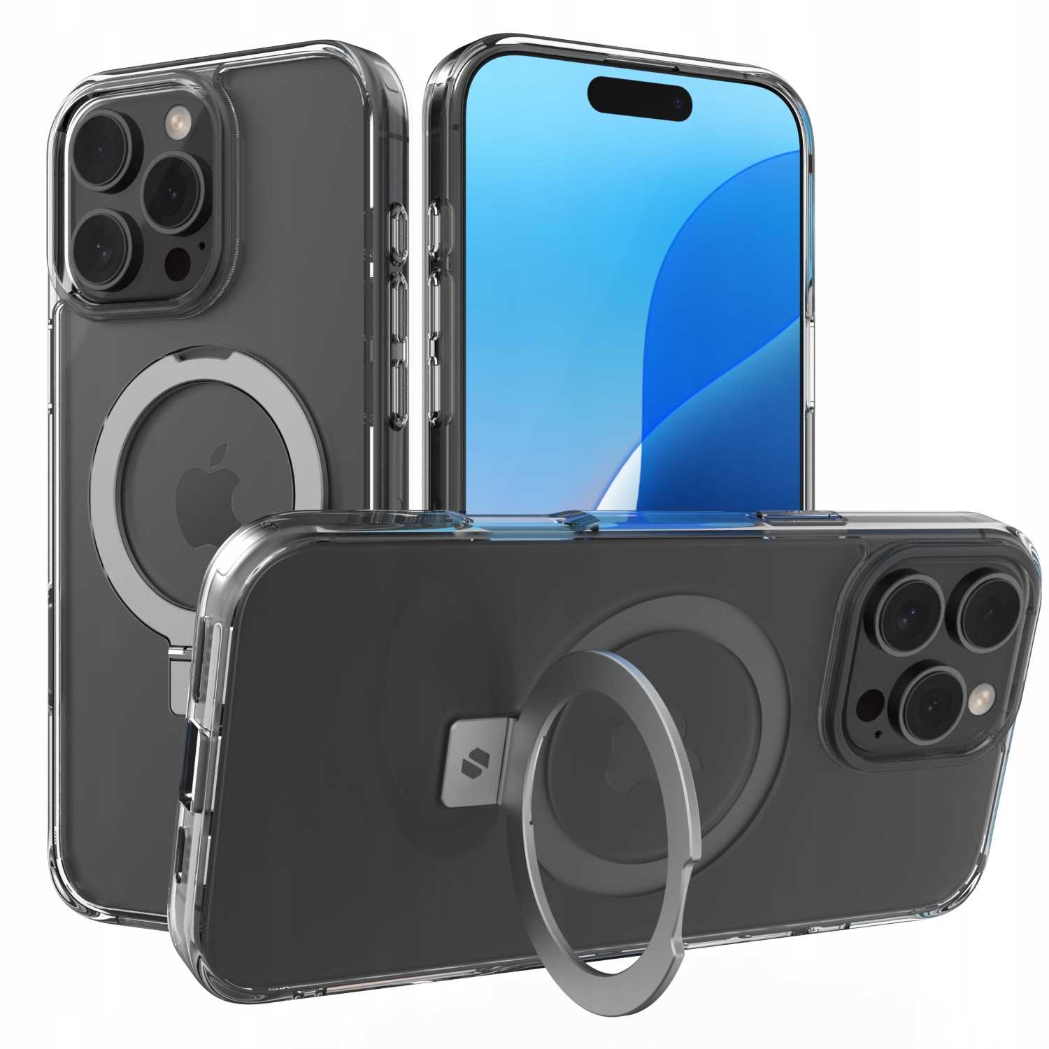 Spacecase Ring Pro Mag iPhone 16 Pro Max clear