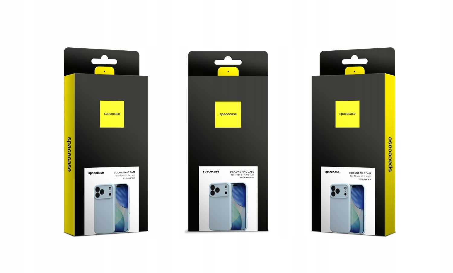 Spacecase Silicone Mag iPhone 17 Pro Max baby blue