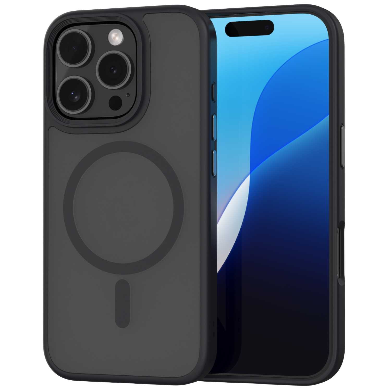 Spacecase Hybrid Mag iPhone 16 Pro black