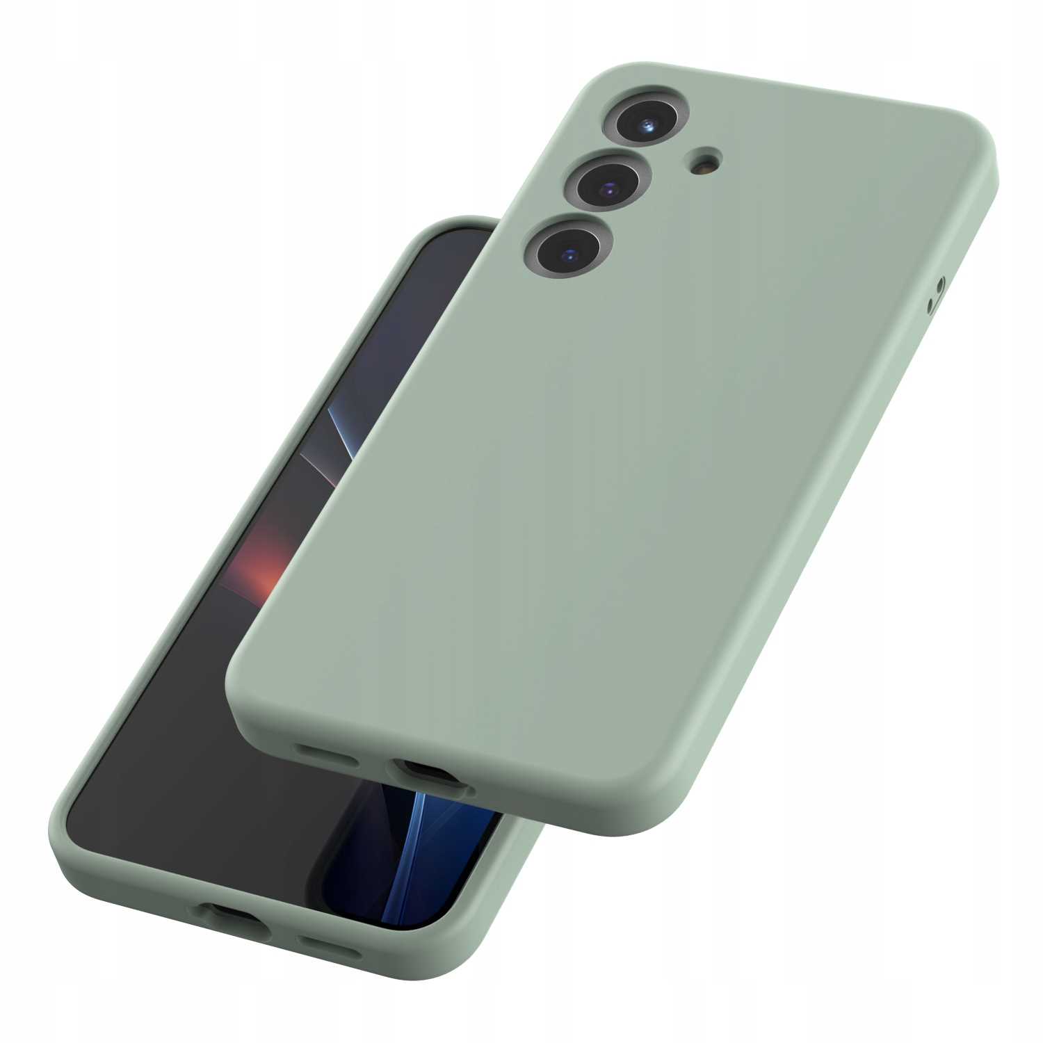 Spacecase Silicone Mag Galaxy S25 Mint