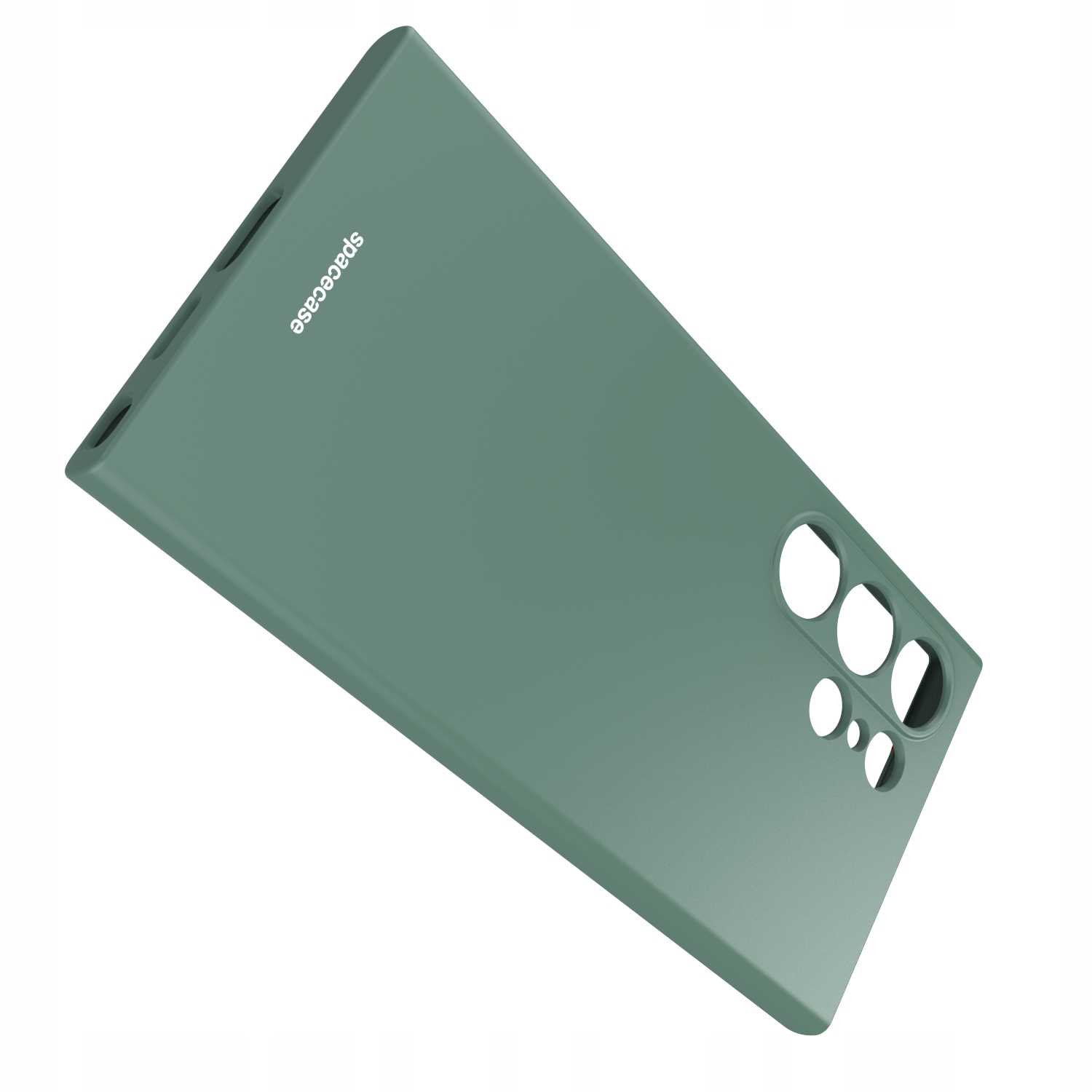 Spacecase Silicone Case Galaxy S24 Ultra dark green