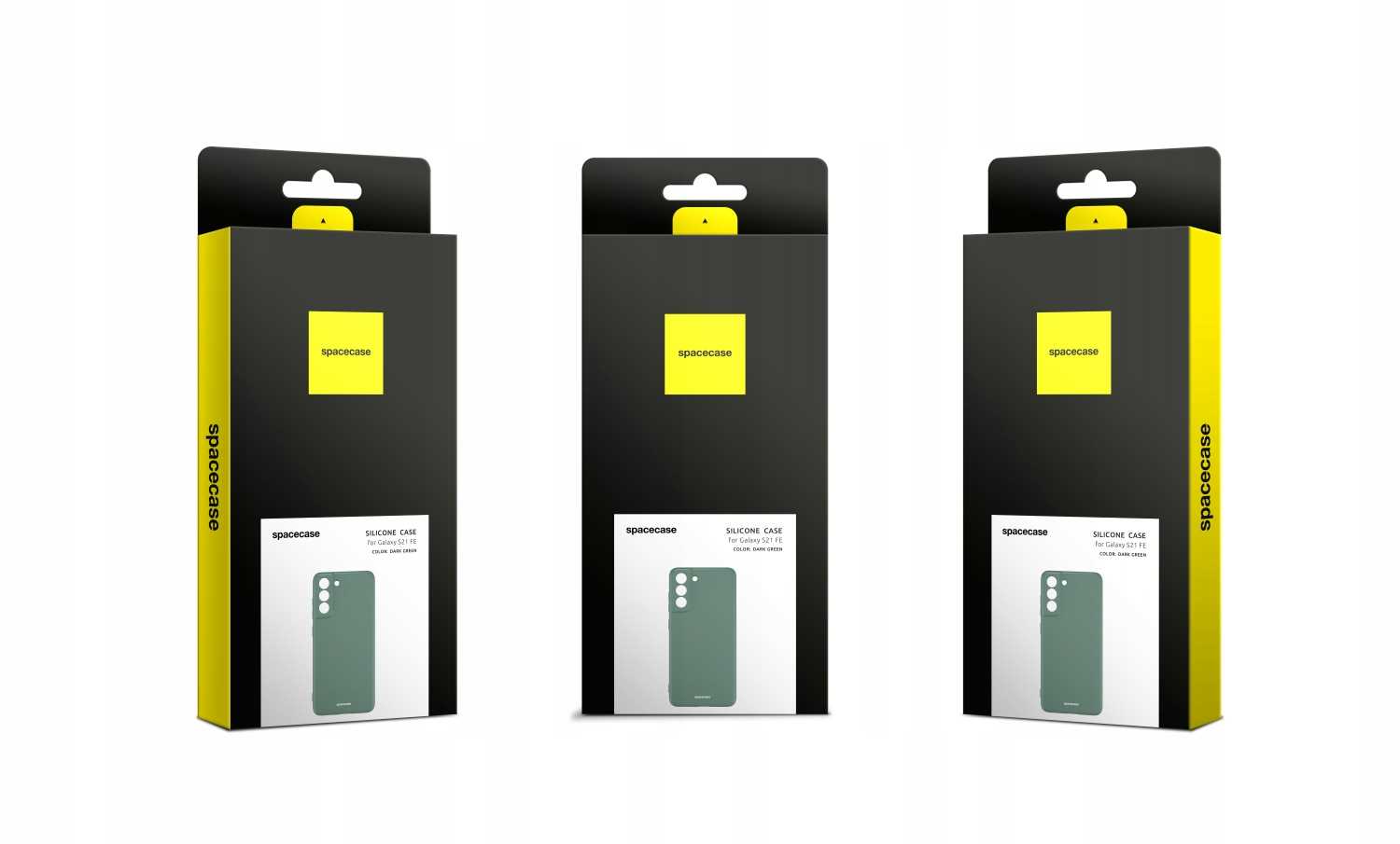 Spacecase Silicone Case Galaxy S21 Fe Dark Green