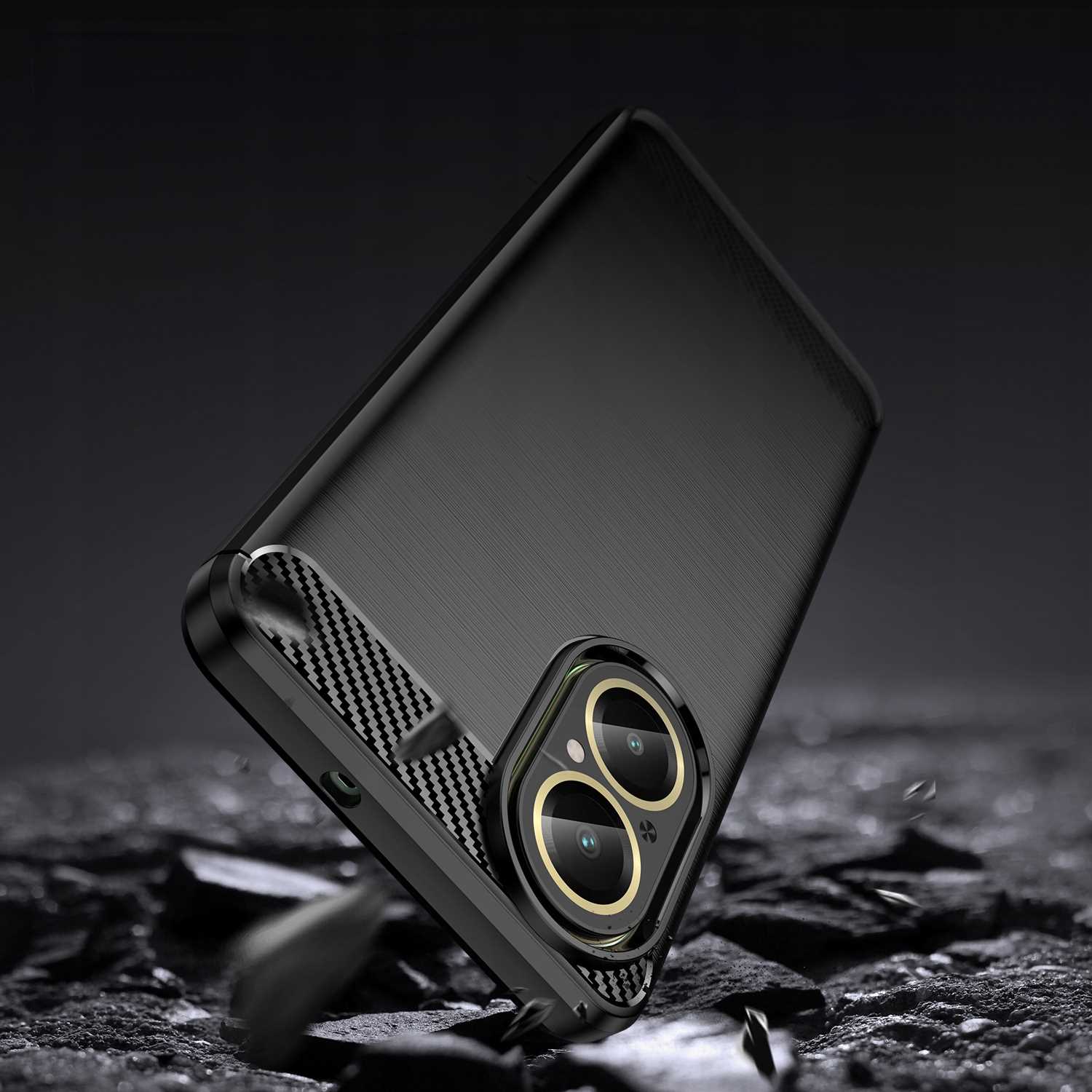 Spacecase Carbon Realme C67 Black
