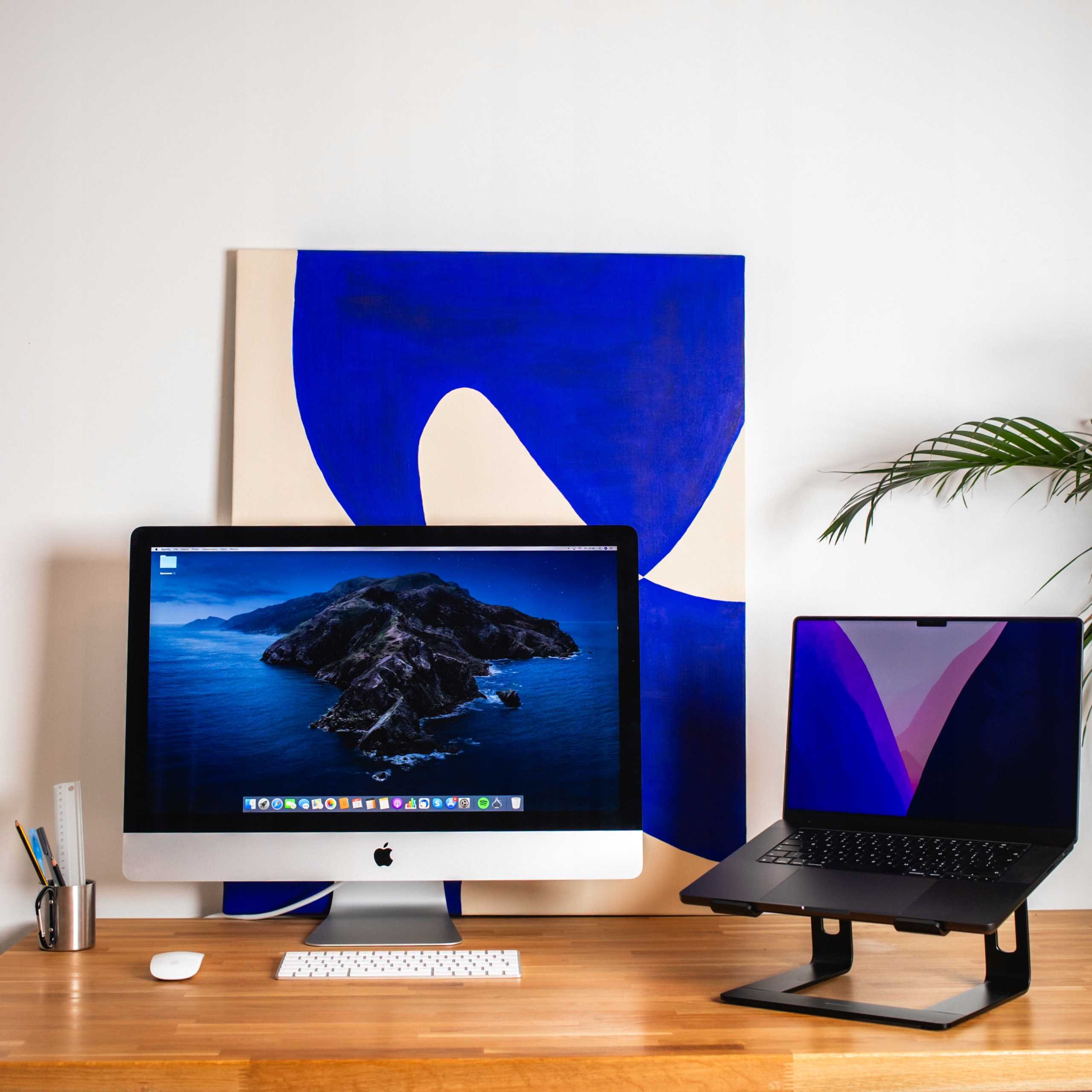 Spacecase Laptop aluminium stand black