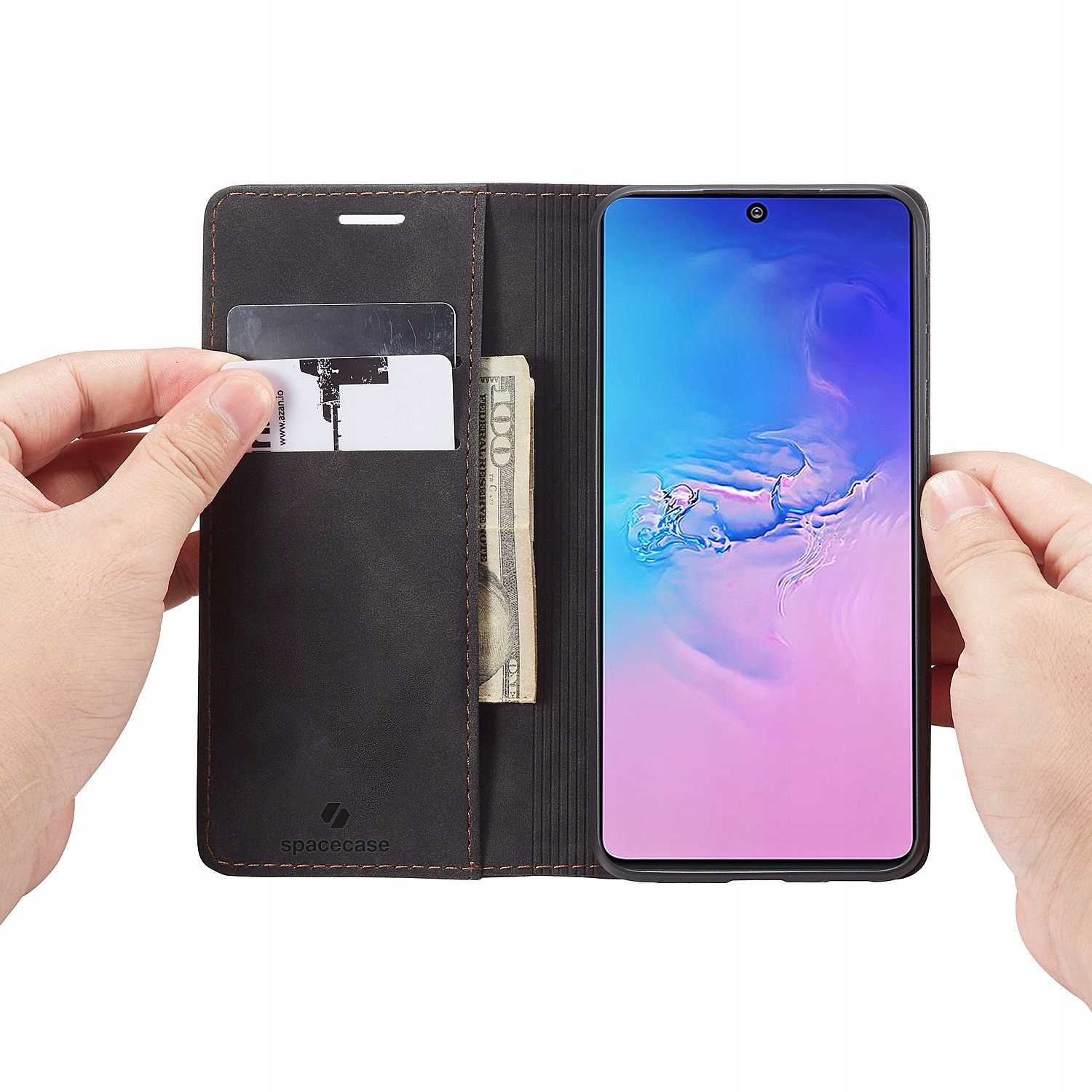 Spacecase Wallet Galaxy S10 Lite black