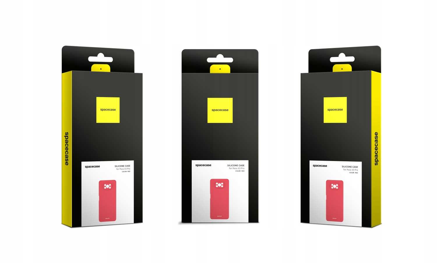 Spacecase Silicone Case Poco X3 Pro/Nfc Red
