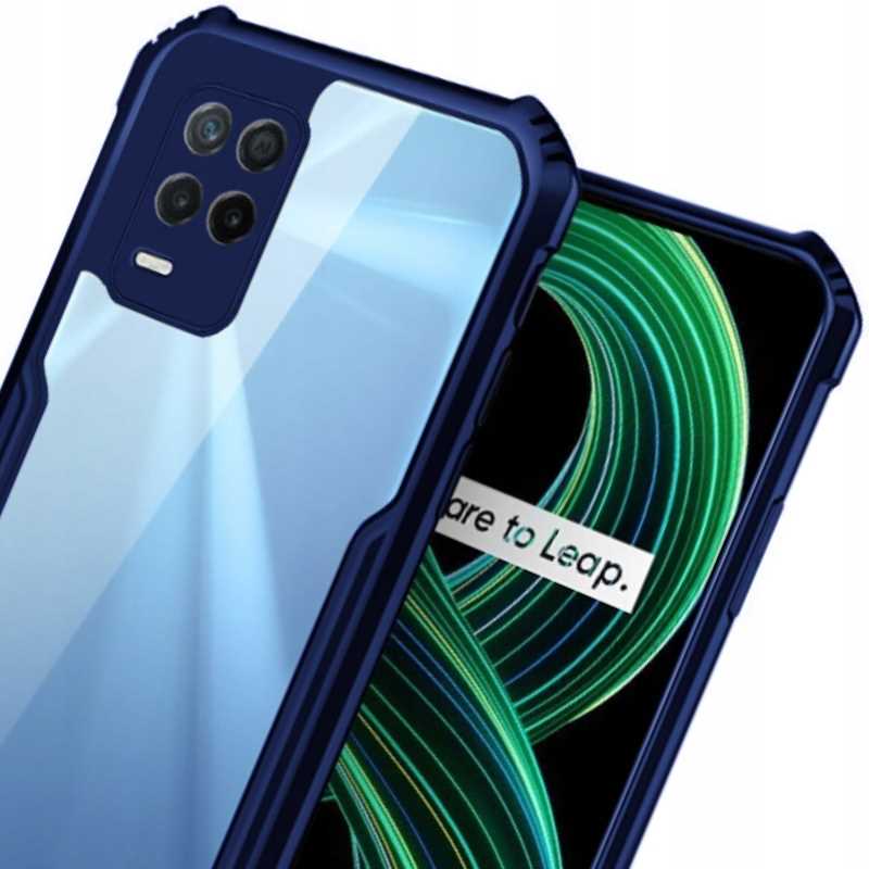 Spacecase Beetle Realme 8 5G/Narzo 30 niebieski