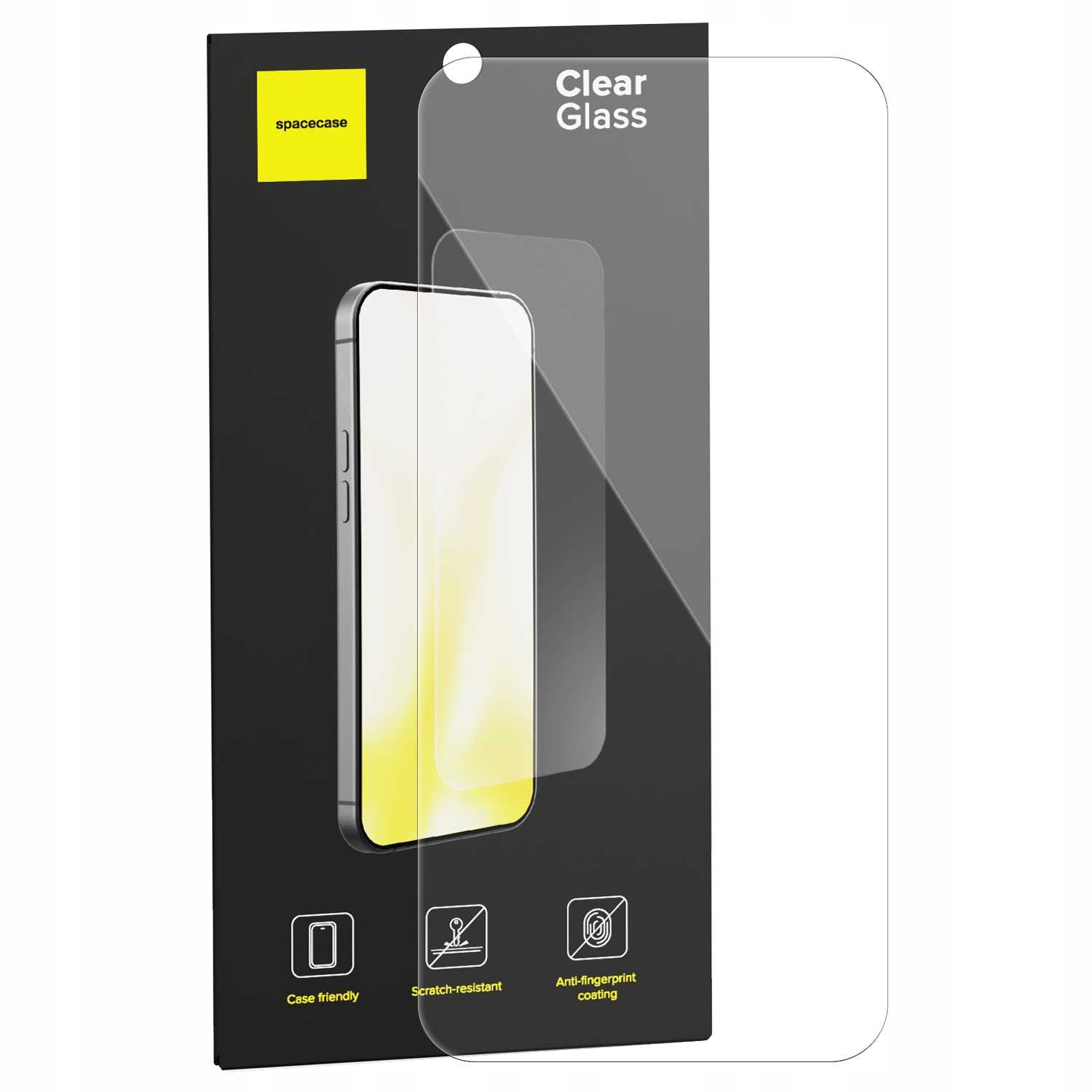 Spacecase Glass Clear 2.5D Nothing Phone 3a/3a Pro