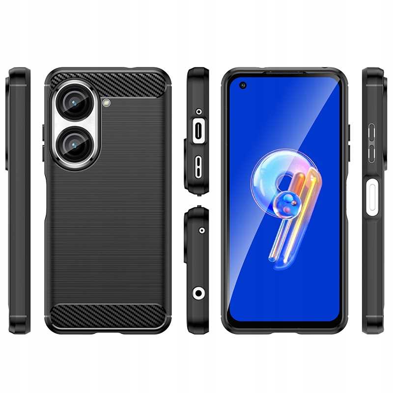 Spacecase Carbon Asus Zenfone 9 / 10 czarny